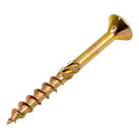 Конструкционный саморез КРЕП-КОМП потайной Torx, желтый цинк, 3.5x35 мм, 500 шт. скт3535