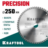 Диск пильный по дереву Precission 250x30 мм, 60Т KRAFTOOL 36952-250-30