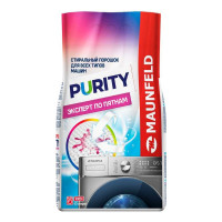 Стиральный порошок MAUNFELD purity эксперт по пятнам automat 9000г MWP9000BM
