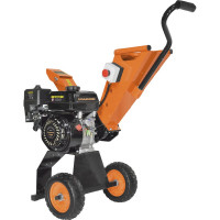 Садовый бензиновый измельчитель CARVER shg-7050 7.0 л.с., d.max-50мм, колеса 01.005.00016