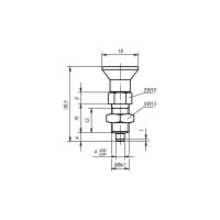 Фиксатор упорный KIPP K0338.2004