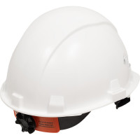 Защитная каска Gigant Fit белая, храповая регулировка GHF-22