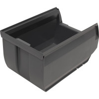 Ящик Gigant 250x150x130 ПП темно-серый 32076