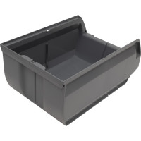 Ящик Gigant 350x230x150 ПП темно-серый 32081