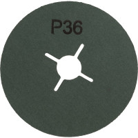 Фибровый круг 36+ 125х22 мм, 3 шт/уп Inforce 11-25-136