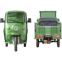 Грузовой электротрицикл Rutrike Гермес 1500 60V1200W, темно-зеленый 024456-2752