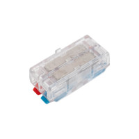 Клемма супер-компактная STEKKER проходная серии 219 на 2 контакта STEKKER,LD219-422, 50шт в упак, 49784