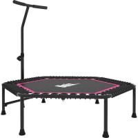 Батут UNIXline UNIX Line FITNESS Pink, 130 см, + BP TR130FITP