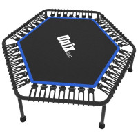 Батут UNIXline UNIX Line FITNESS Blue lite, 130 см, + BP TR130FITWHB
