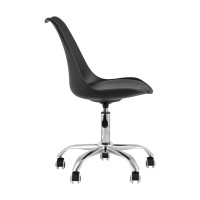 Кресло компьютерное офисное для школьника Стул Груп стул мастера, BLOK, пластиковый, черный Y818 black