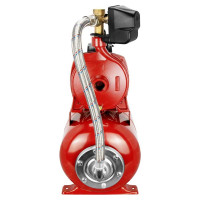 Автоматическая насосная станция JEMIX 550 Вт, максимальный напор 25 м, произв-ть 90 л/мин, макс. глубина всасывания 8 м, крыльчатка из латуни АППН-90-25