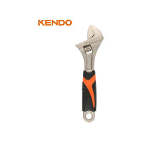 Кованый разводной ключ KENDO углеродистая сталь, 150 мм 15101