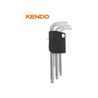 Набор удлиненных имбусовых ключей с шаром KENDO 9 шт. 20737