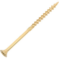 Конструкционный саморез Gigant желтый цинк 4x70 пот/г TORX 200 шт 123813