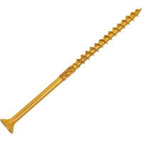 Конструкционный саморез Gigant желтый цинк 5x100 пот/г TORX 100 шт 123817