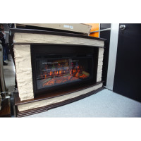 Каминокомплект InterFlame Памир кам. беж. Ареал Freespace 40 Freespace40 темный дуб