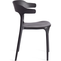 Стул Tetchair TON (mod. PC33) пластик, 48x48x74 см, черный 24692