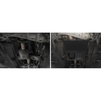 Защита кислородного датчика АвтоБРОНЯ для Mazda CX-5 2017-н.в., без крепежа, 1.03824.1