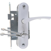 Врезной замок ЗЕНИТ ЗВ9-4-2 белый 20627