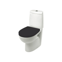 Крышка-сидение ROCA Victoria Nord  ZRU9302627BLACK soft close, дюропласт 00000034986