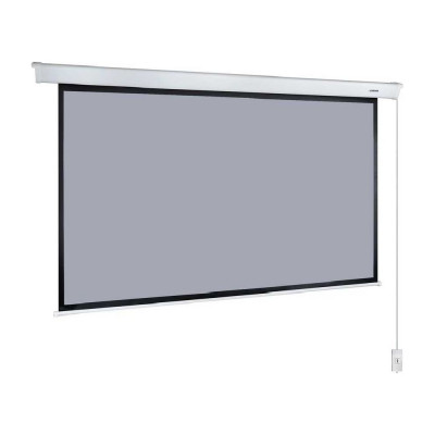 Экран с электроприводом Master Control Lumien 174х240 см (раб. область 130х232см) (105") High Contrast черн. кайма сверху \3\ 121509