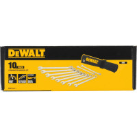 Набор комбинированных ключей DEWALT 10 шт DWMT19227-1