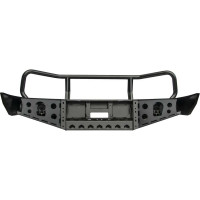 Силовой передний бампер РИФ Toyota Land Cruiser 105 с доп. фарами и защитной дугой RIF105-10350