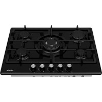 Газовая варочная поверхность SImfer газ-контроль, wok конфорка H70W51B522