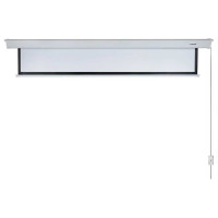 Экран с электроприводом Master Control Lumien 163х220 см (раб.область 119х212см) (96") High Contrast черн. кайма сверху 4 \3\ 121507