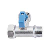 Кран для бытовой техники Rvc тройник (15) 1/2 г х3/4 ш х1/2 ш 13551