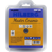 Диск алмазный для скругления края плитки Hilberg 100x20 Master Ceramic HM530