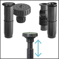Фонтанный насос SICCE NEW ECO POND 2 1350л/ч, h= 1,8м, с насадками, длина шнура 10м FLE209