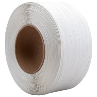 Стреппинг лента ПП Gigant 15x1х1,2 км, 300 кгс, белая GSTW-15-10-12
