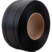 Стреппинг лента ПП Gigant 15x1х1,2 км, 300 кгс, черная GSTB-15-10-12