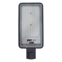 Светодиодный светильник Jazzway PSL 08 GR 200Вт 5000К IP65 140/70град. ДКУ уличный консольный с линзовым модулем 5045866