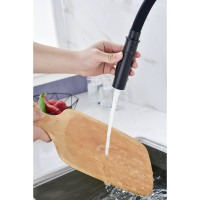 Смеситель для кухни Paulmark HALT, антрацит,  Ha214021-AN