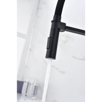 Смеситель для кухни Paulmark HALT, антрацит,  Ha214021-AN