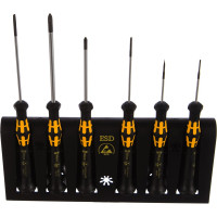 Набор отверток Wera A/6 Electronics Screwdriver Set+Rack 6 шт. WE-030170