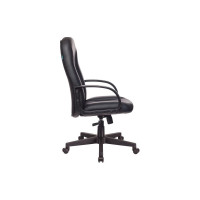 Кресло руководителя Бюрократ T-898 черный искусственная кожа T-898/B