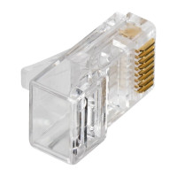 Универсальный коннектор RJ-45 8p8c Retic cat. 6, 20шт. CN-8P8C-C6-U-TWCS/20