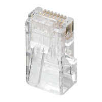 Универсальный коннектор RJ-45 8p8c Retic cat. 6, 20шт. CN-8P8C-C6-U-TWCS/20