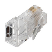 Универсальный коннектор RJ-45 8p8c Retic cat. 6, 20шт. CN-8P8C-C6-U-TWCS/20