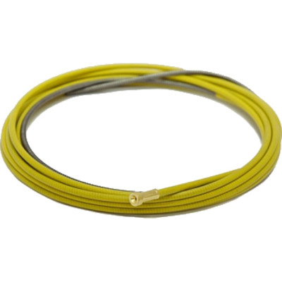 Канал стальной изолированный (5 м; 1.2-1.6 мм; желтый) Aurora 12120