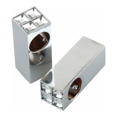 Комплект держателей рейлинга Lemax crystal, хром RAT-20 KIT