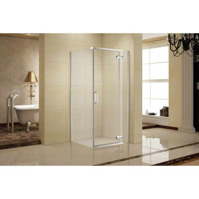 Ограждение Aquanet Logic 1000x1000 мм., хром, прозрачная, 6 мм AE32-S-100x100U-CT 00243625