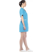 Халат СОЮЗСПЕЦОДЕЖДА Сервис т-голубой, р.42/рост 158-164 2000000038322