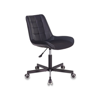 Компьютерное кресло Бюрократ CH-350M черный искусственная кожа/ткань CH-350M/BLACK