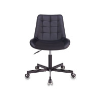 Компьютерное кресло Бюрократ CH-350M черный искусственная кожа/ткань CH-350M/BLACK