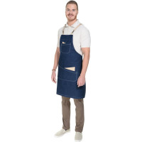 Фартук СОЮЗСПЕЦОДЕЖДА VIDAR, с нагрудником, темно-синий, б/р 2000000069487