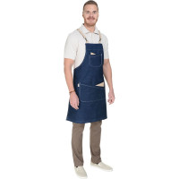 Фартук СОЮЗСПЕЦОДЕЖДА VIDAR, с нагрудником, темно-синий, б/р 2000000069487